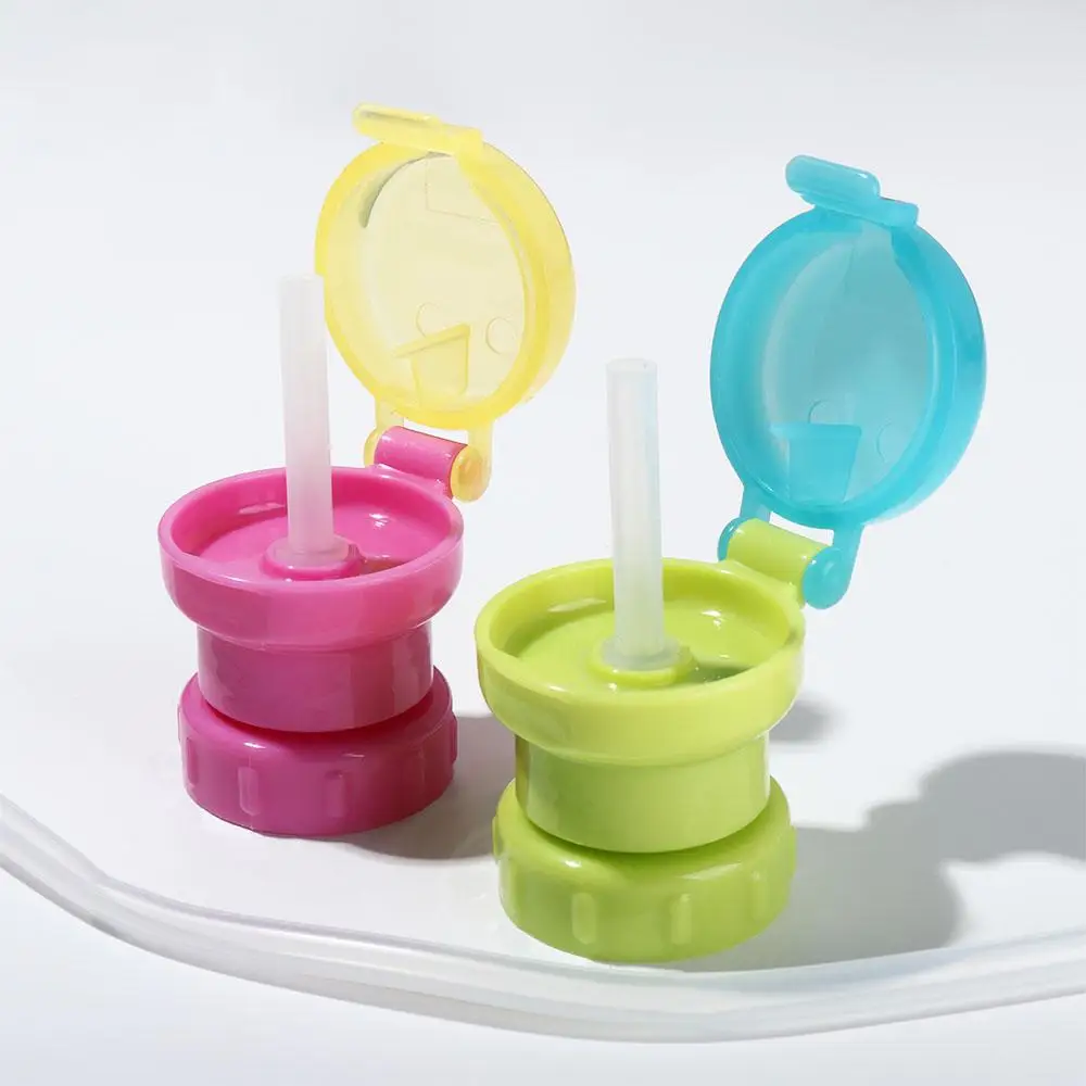 Mit Stroh Twist Abdeckkappe Silikon Stroh Flasche Ersatz Deckel Trinkrohr Wasser Flasche Kappe Fütterung Drink