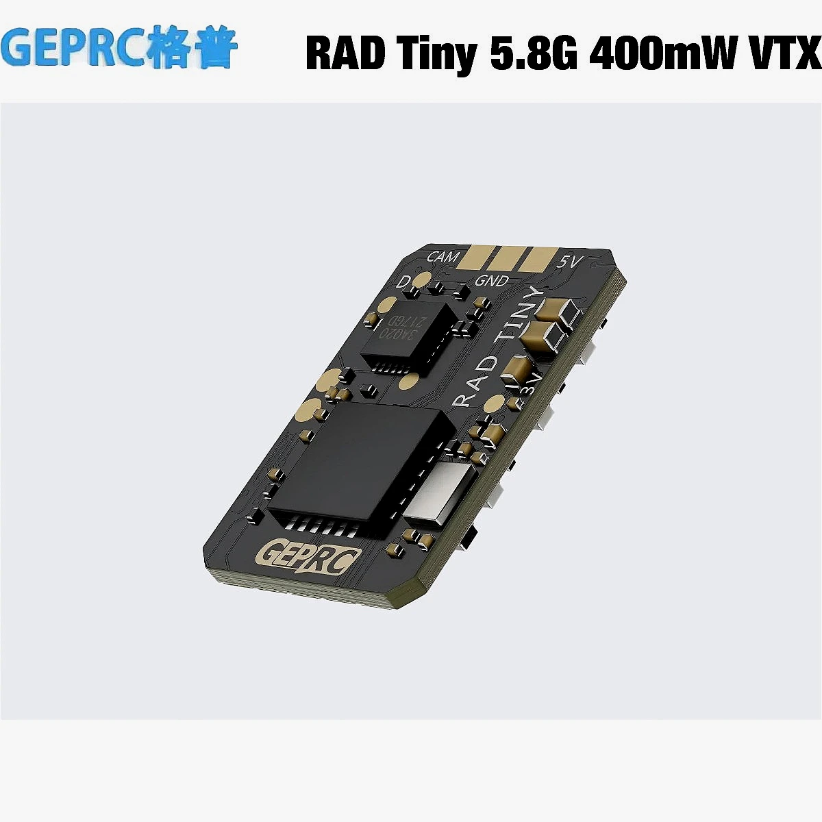 GEPRC RAD Tiny 5,8G 400mW VTX 48CH 14X18,5mm für FPV Freestyle Micro Drone DIY Teile