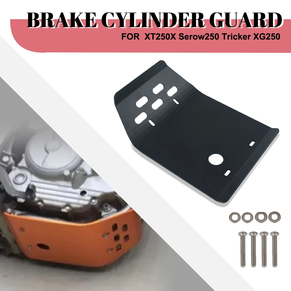 

For YAMAHA XG250 Serow XT250 XT250X Tricker XT XG 250 Skid Plate Engine Guard Cover Chassis Protection Cover Belly Pan Protector