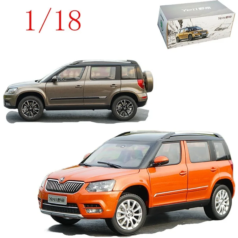

Diecast 1:18 Scale Skoda Alloy Car Model Skoda Yeti Play Vehicles Toys for Boys Original Box
