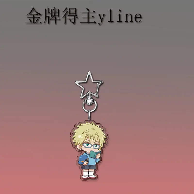 Anime Medalist Sonidori Rioh Yuitsuka Inori Cosplay COSTUME Acrylic Key Chains Keyring Prop Xmas Gift