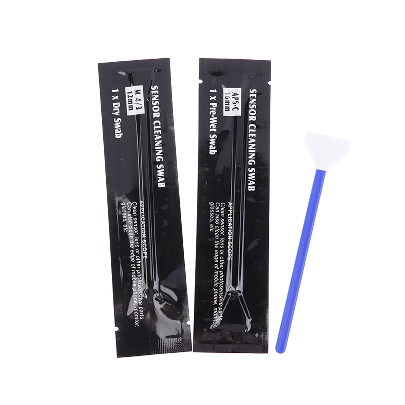 5/10 pièces tampon de nettoyage 12/16/24mm capteur CCD pour caméra capteurs APS-C plein cadre Kit d'écouvillons de nettoyage d'appareil photo brosse de nettoyage d'objectif