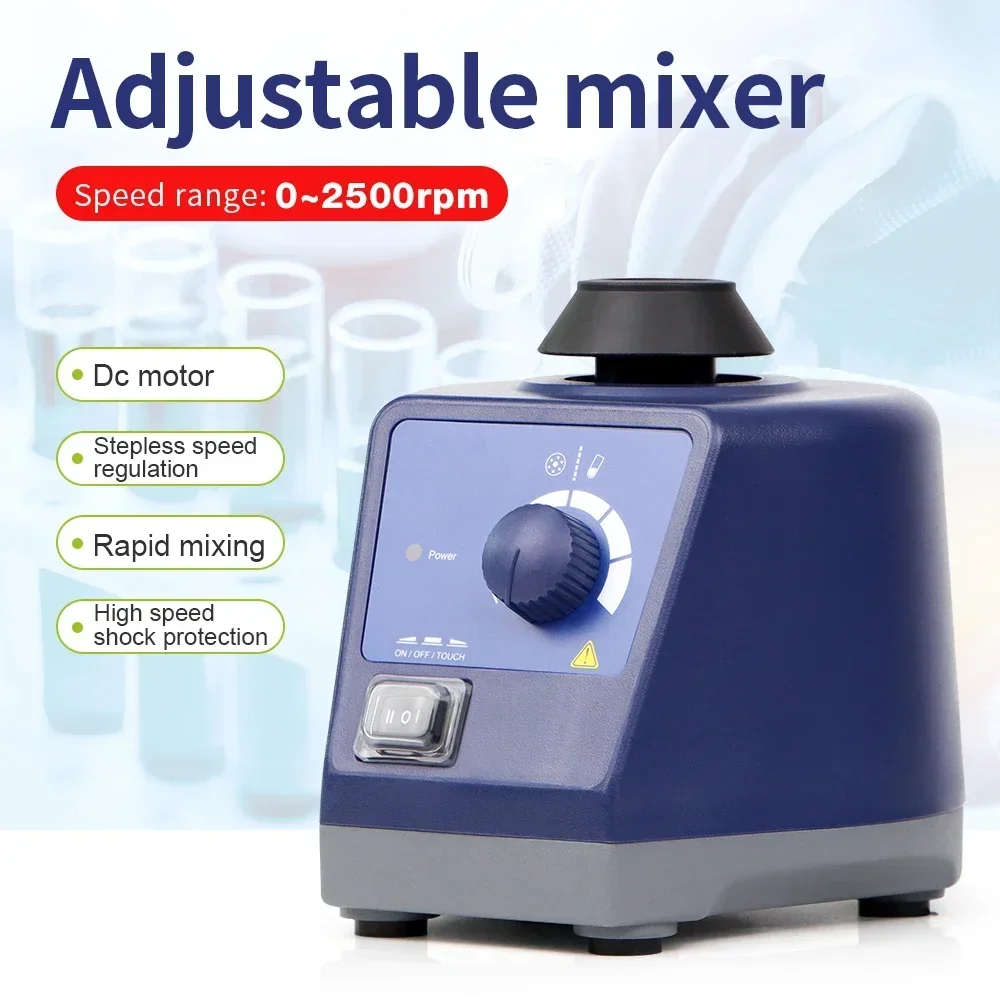 Hot Sale Adjustable Vortex Mixer Speed Control Shaker Machine Lab Multiple Test Tube Adjusting Mini Vortex Mixer For Laboratory