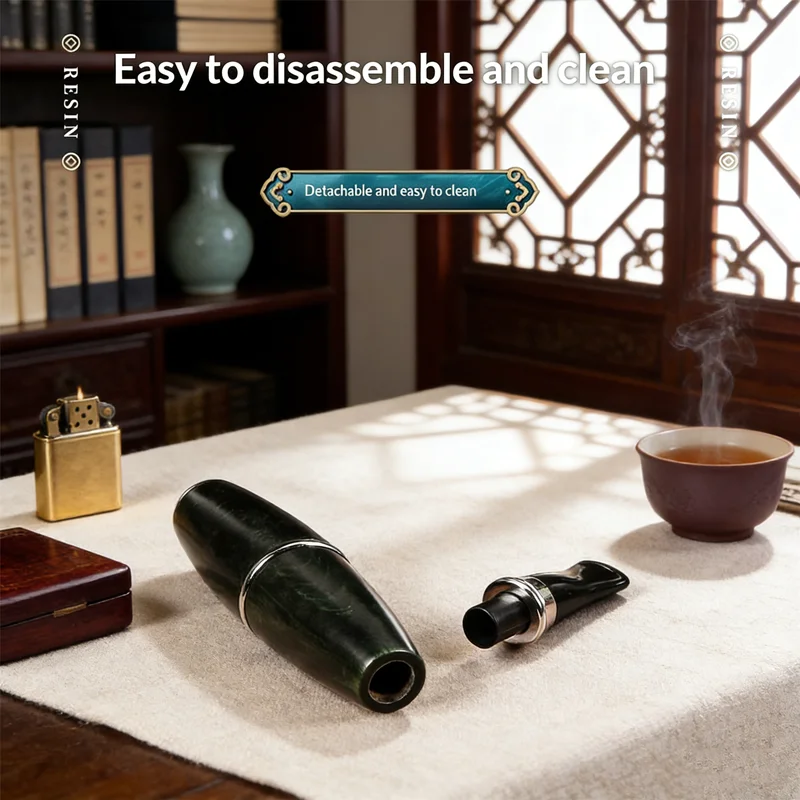 

Новая легкая портативная табачная трубка 2026 года: 9 мм, деревянная, с возможностью установки фильтра, эргономичный дизайн для комфортного курения