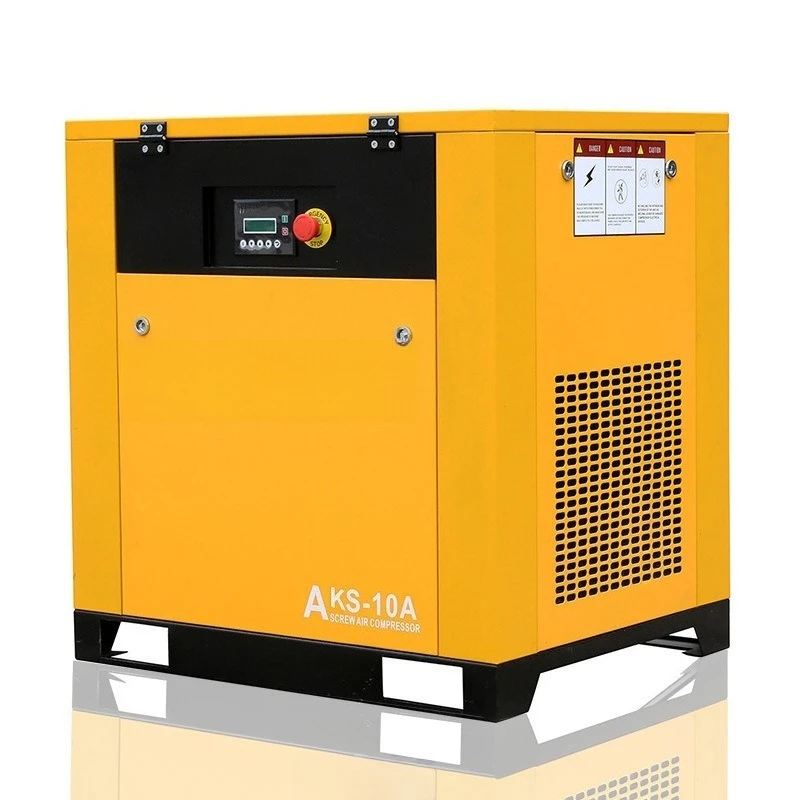 

7.5/15/22KW industrial grade air compressor, silent screw air compressor