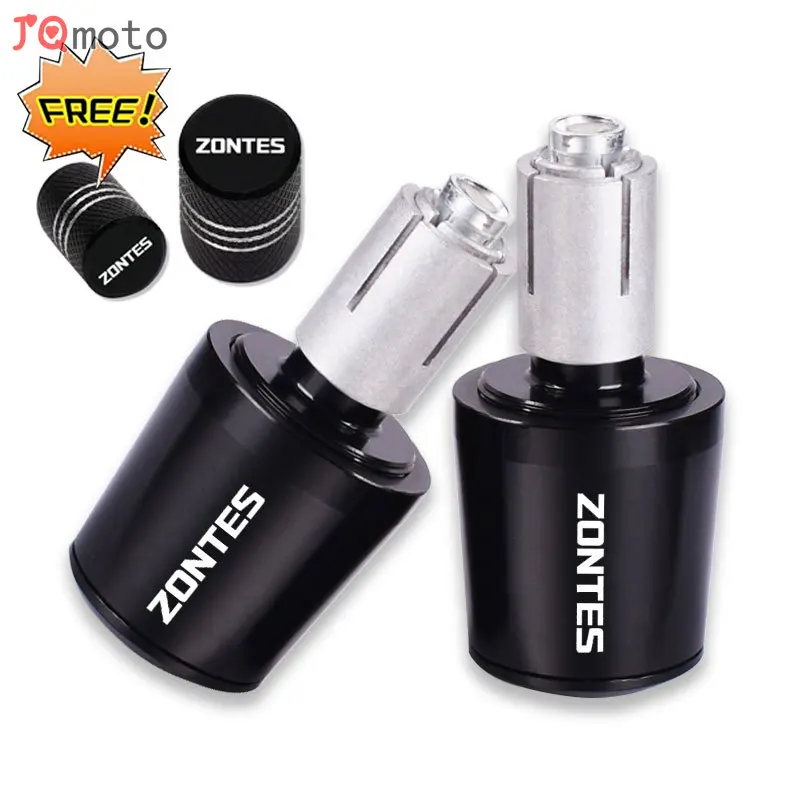 Motocicleta Handle Bar Handlebar Grips, Cap End Handle Plugs para Zontes G1 125 ZT125 G1 ZT125U ZT 125 U ZT 310R 310X ZT310R 310M