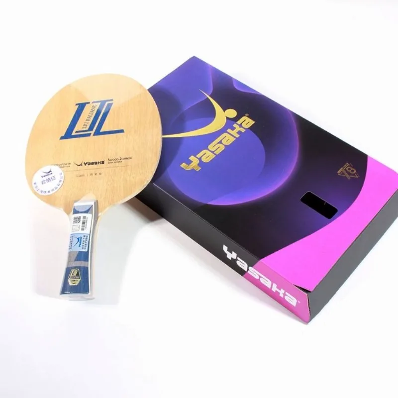Yasaka Liu Jialiang 7-Ply Inner Carbon Table Tennis Blade - Offensive Loop, Shakehand & Penhold Grip Options (ITTF-Ready) view 2