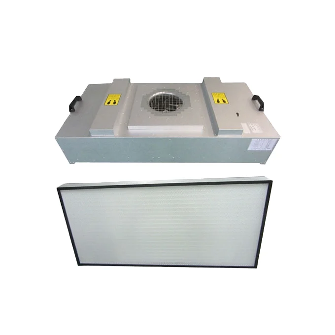 5 Cleanroom FanFilter Unit 100/Myco Air Filter Updated FFU HEPA H14-Filter Laminar Flow Hood Safety ISO Class