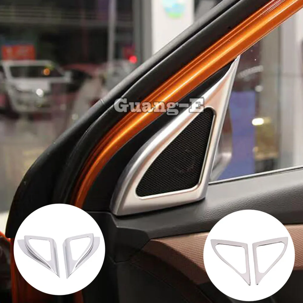 For Hyundai Creta IX25 2014 2015 2016 2017 2018 2019 ABS/Steel A Column Audio Speak Window Windshield Side Triangle Lamp Trim