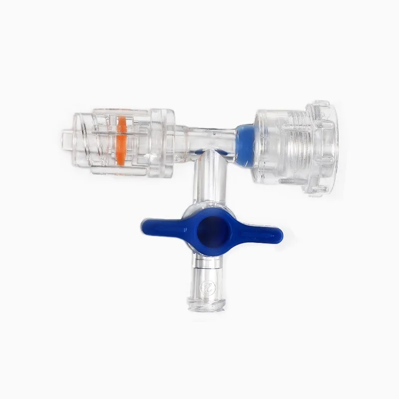 T-type Plastic Three-way Four-way Valve Luer Connector Straight-through Quick Plug Adapter Pipe