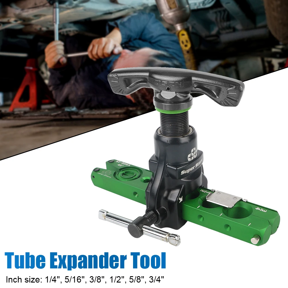 

Refrigeration Tools Copper Tube Expander Copper Pipe Flaring Tool Reamer Flaring Tool ST-806A Eccentric Tube Expander Tool