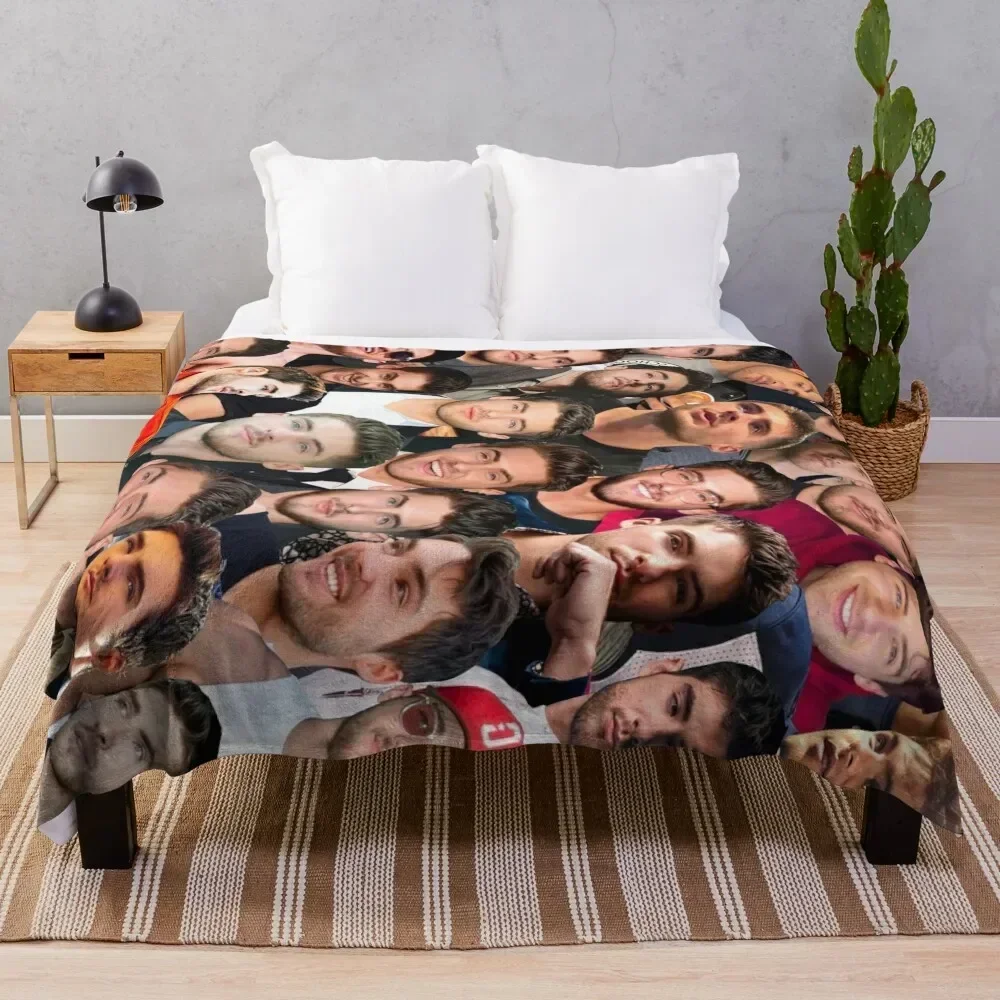 

Cody Christian Photo Collage Throw Blanket Reusable Durable Soft Blanket for All Seasons
