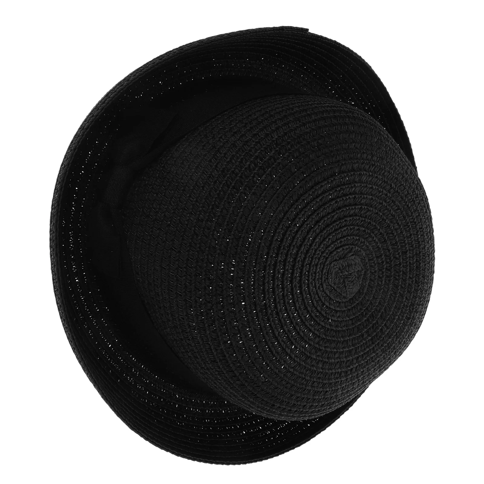 

Women Sun Hat Straw Beach Cap Foldable Free Size Bowknot Wide Brim Summer Travel Lightweight Breathable Hats