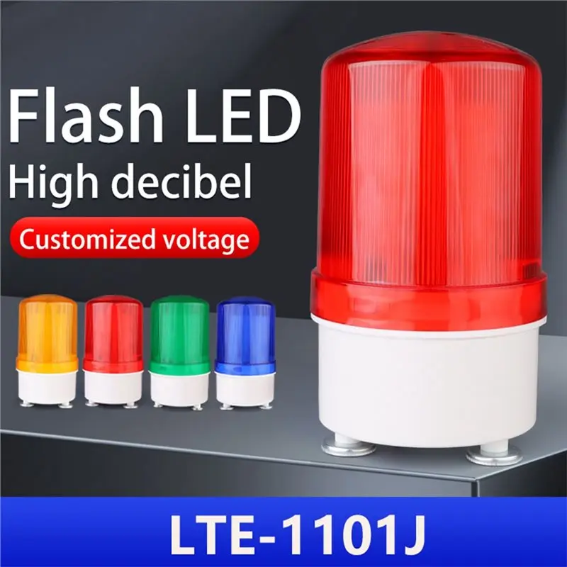 A64Z Volume Control Indicator Light Featuring Adjustable Decibel And Rotating Beacon Functionality