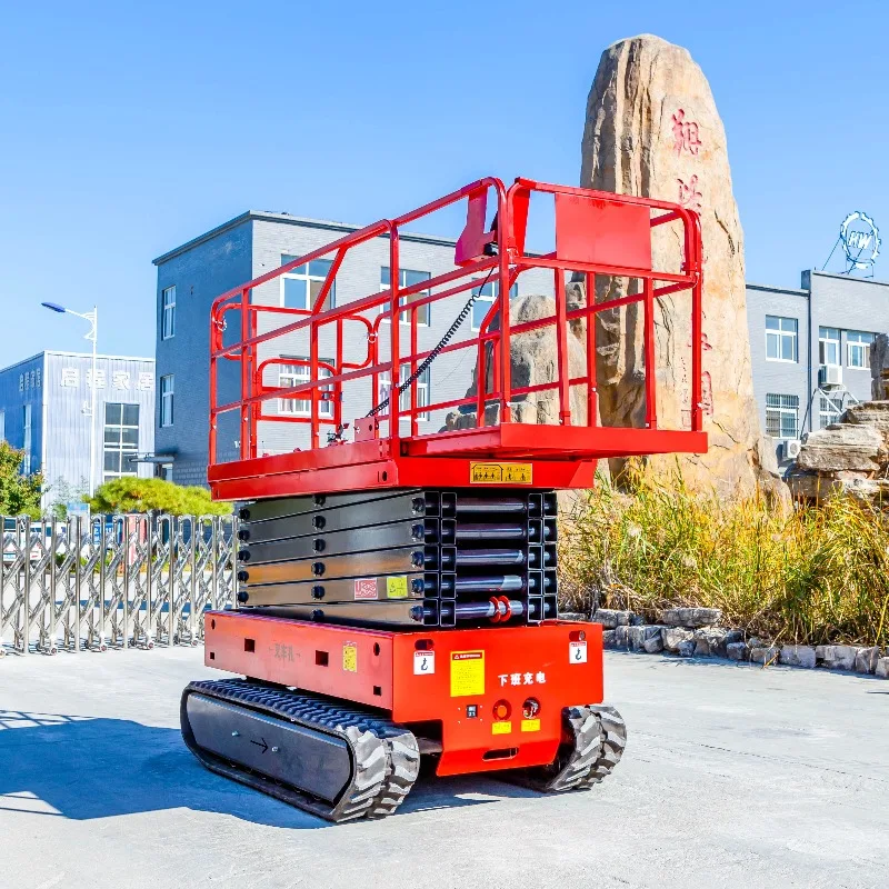 Factory Direct 2026 CE Approval Custom Products Customizable Aerial Work Platform Fully Hydraulic Wheel Crawler Self-Propelled E