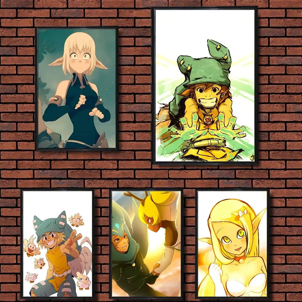 Póster de Amalia Percedal Wakfu Yugo, arte HD, pared adhesiva, impermeable, decoración estética para el hogar, sala de estar, dormitorio, Bar