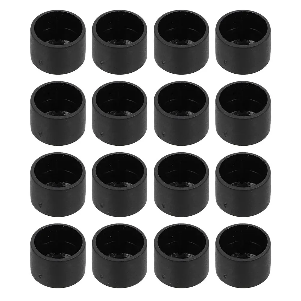 

16Pcs Foosball End Caps Rubber Replacement Tips Safe Cushion Foosball Machine Accessories Football Table Parts