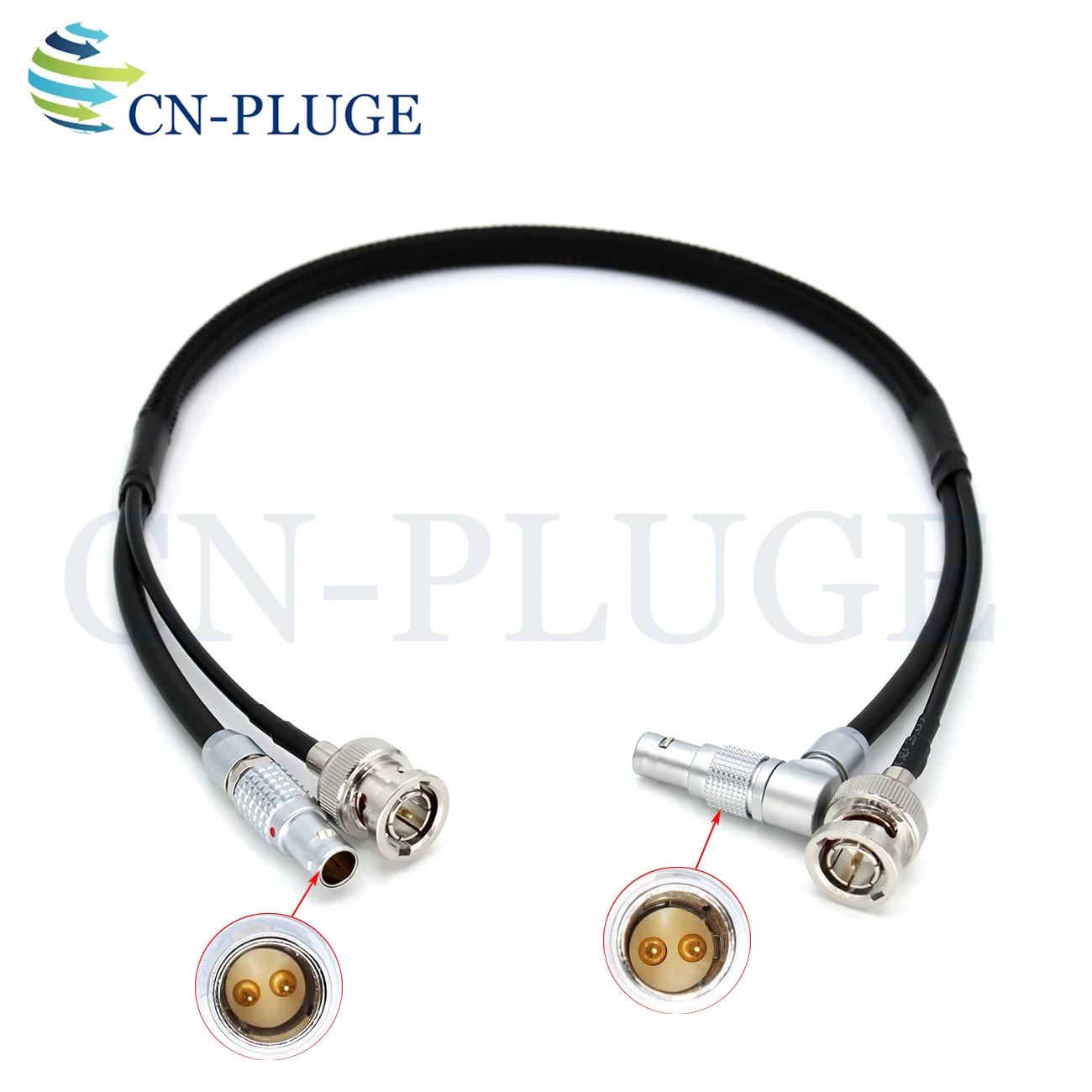 ARRI Camera 0B 2Pin to 0B 2Pin+SDI Video Cable For Teradek Bolt Pro 1000/3000ft, Vaxis, Hollyland 600 Power Cord