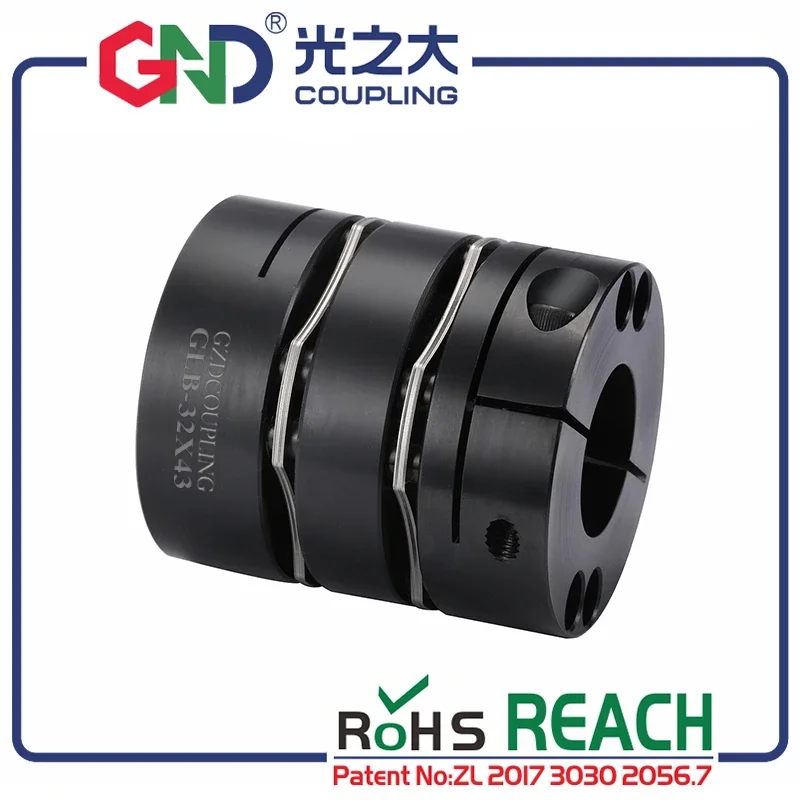 

GND GLB 45# Steel 8 Screw High Rigidity Double Diaphragm Clamp Series Shaft Coupling