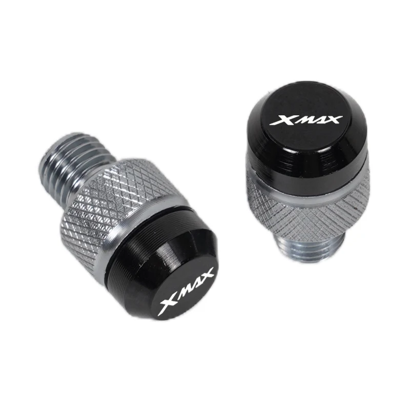 دراجة نارية CNC مرآة ثقب المقابس مسامير البراغي غطاء قبعات لياماها X-MAX 300 XMAX 300 XMAX 250 125 400 اكسسوارات