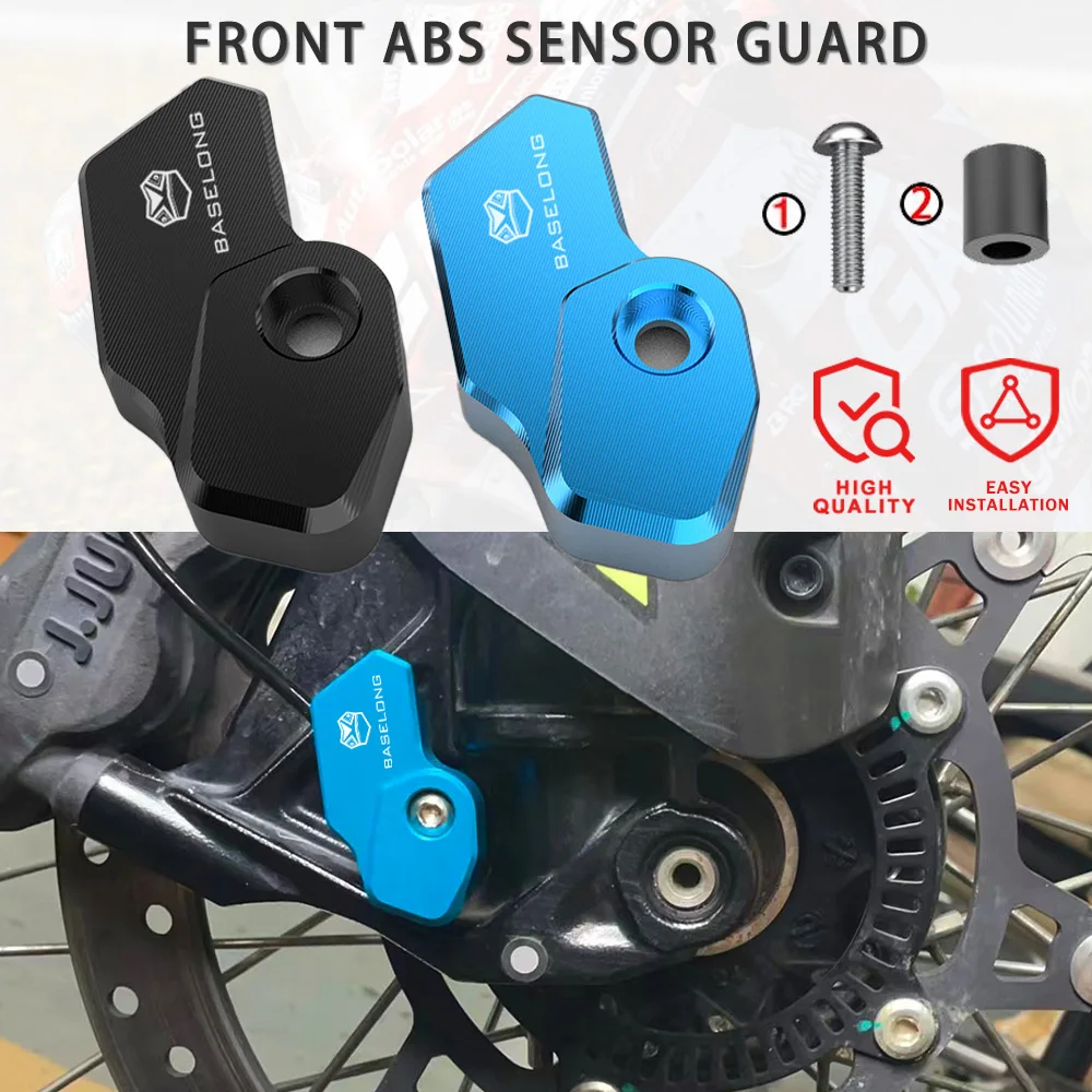 ل CFMOTO CF MOTO MT450 MT 450 Ibex 450 IBEX 450 MT 2024 2025 2026 450MT Ibex450 دراجة نارية الجبهة ABS الاستشعار الحرس حامي