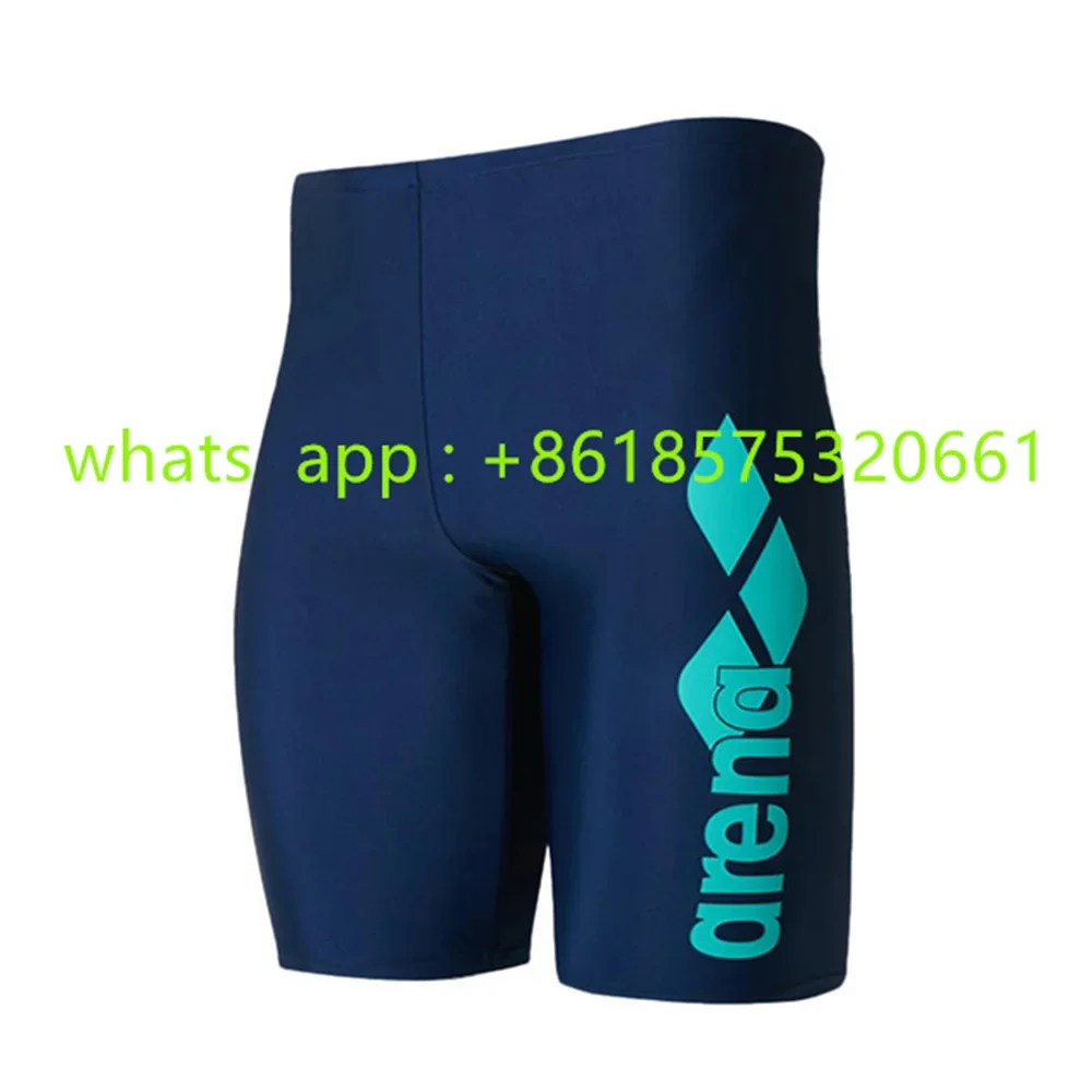 Nuovi uomini Swim Jammer costume da bagno professionale Swim Surf Trunks Summer Beach Lycra Quick Dry protezione Uv calzamaglia da palestra