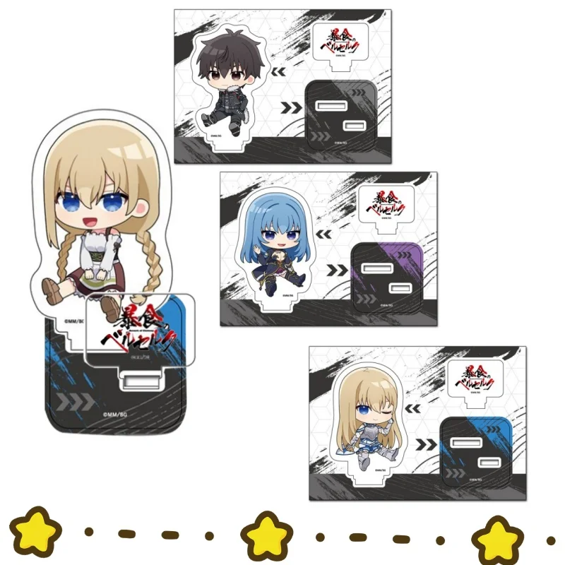 

Hot Anime Berserk of Gluttony Petanko Acrylic Stand Cosplay Prop Decor Cartoons present Fans Gift 10cm