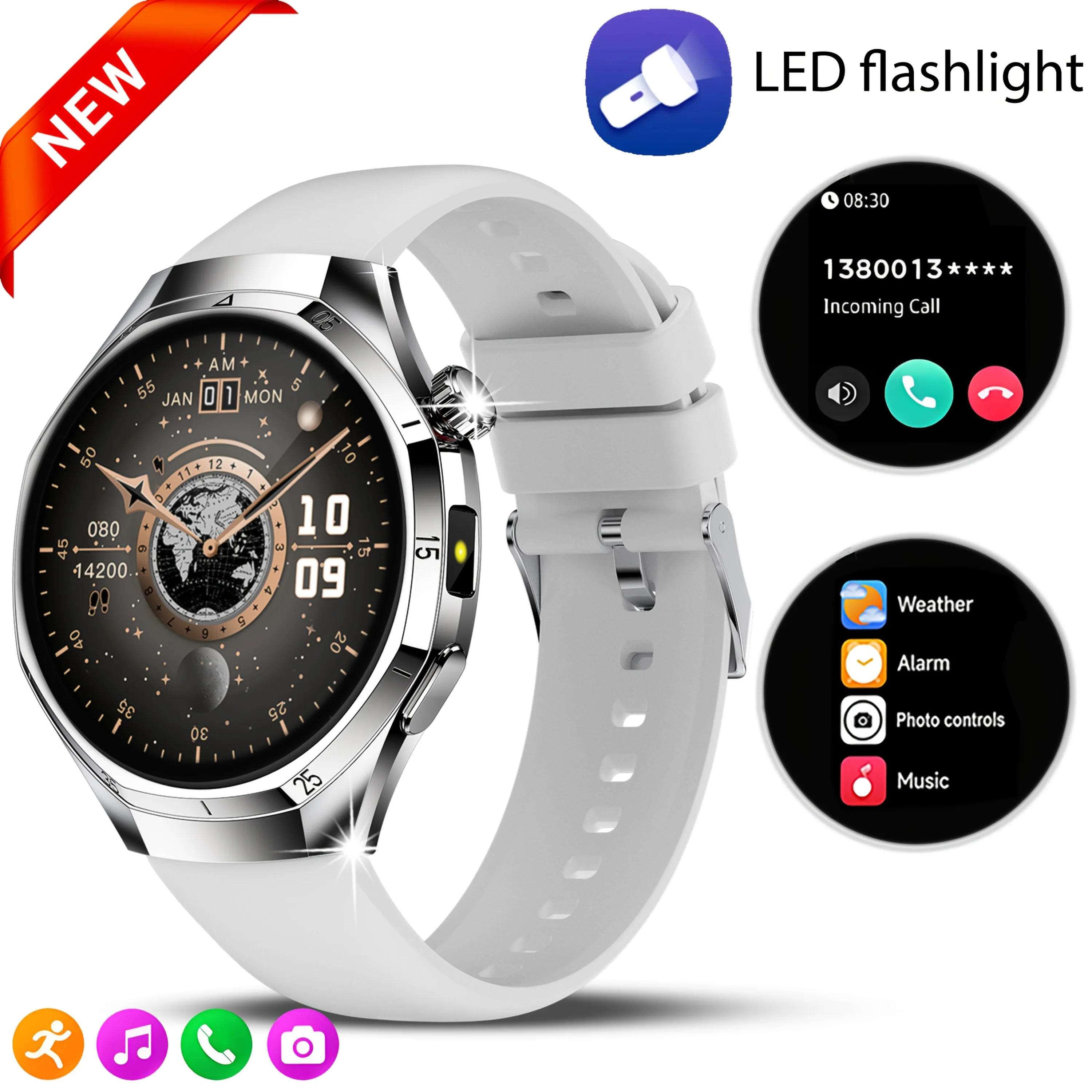 Smartwatch Latest Watches For Women - Smart Watch 2026 Latest Design Round