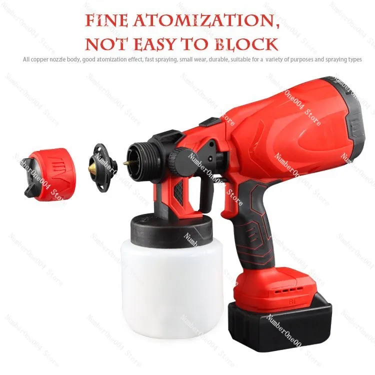 

21V Lithium Battery Spray Gun Spraying Equipment Handheld Watering Gun Garden Burden-Reducing Tool Handheld Portable Spraying