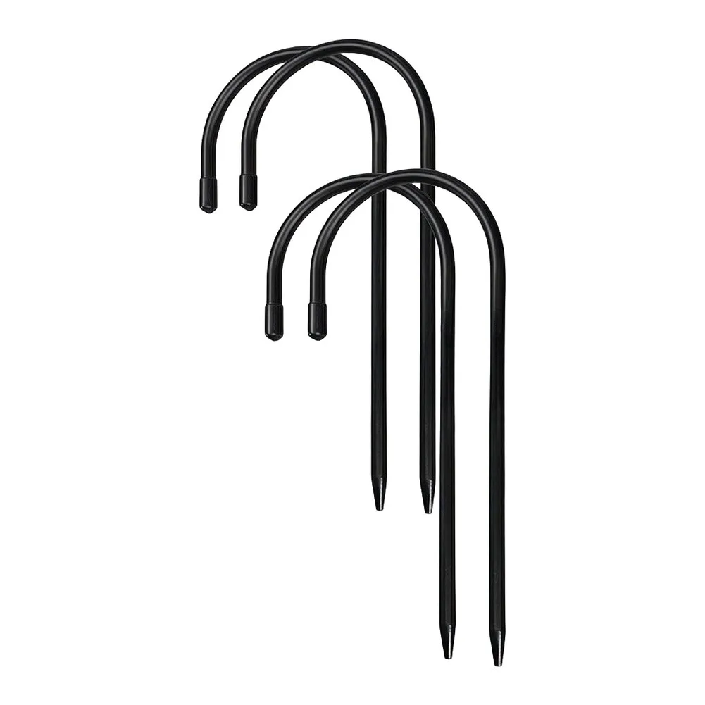 Iron Downspout Extension Fixing Pin with U-Shaped Construction - Steel Spike for Gutter Systems Requiring Minimal Setup