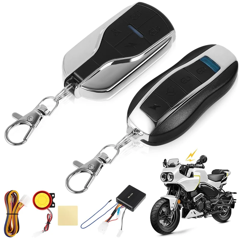 

Новый 12 В мотоцикл Велосипедная противоугонная охранная сигнализация Скутер 125 дБ Ключ дистанционного управления Мотоциклетные колонки Велосипедная сигнализация