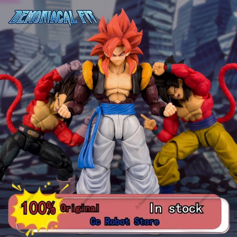 

Demon Action Figure Suitable for SSJ4 Gogeta, Dragon Ball GT 3.0, Super Saiyan 4 Gogeta, SHF Collectible Figure, in Stock
