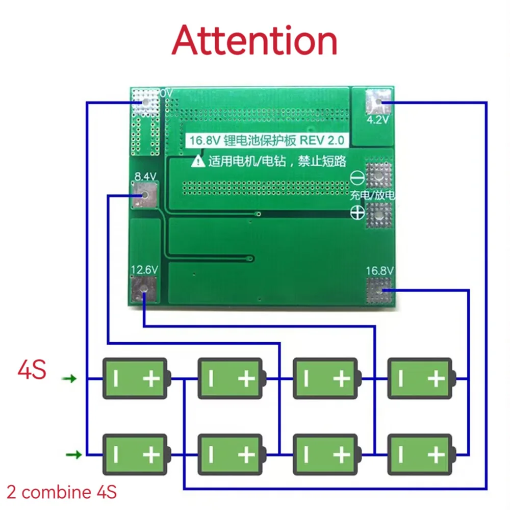 3S 4S 5S li-ion batteria al litio 18650 caricabatterie BMS 25A 30A 40A 60A 100A scheda di protezione con bilanciamento per motore trapano