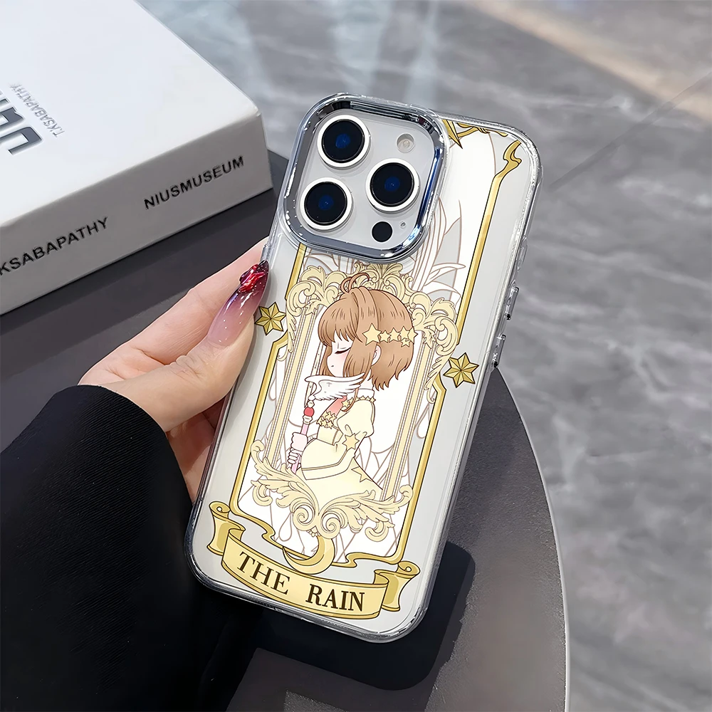 Cute Card Captor SAKURA Cartoon Phone Case For iPhone 17 16e 16 15 14 13 12 11mini Pro Max X XR XSMAX 8 7 Air Plus Soft Cover view 6