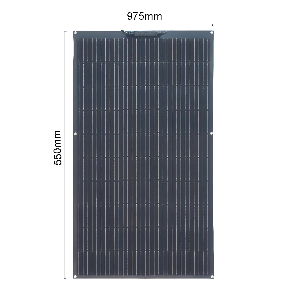 12v solar panel 200w 100w flexible photovoltaic panel battery charger for home camper boat balcony travel EU warehouse shipping