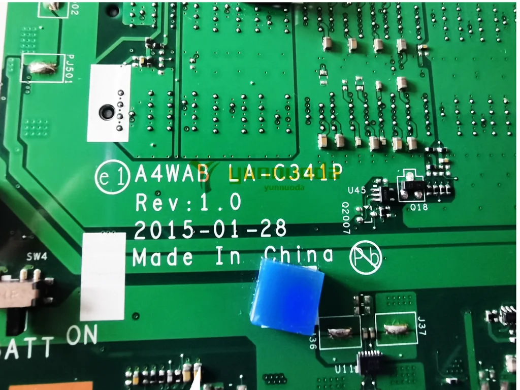 A4WAB LA-C341P For Acer Aspire E5-473 E5-473G Laptop motherboard With i3 i5 CPU  UMA DDR3L NBMXR11003 NB.MXR11.003 100% working