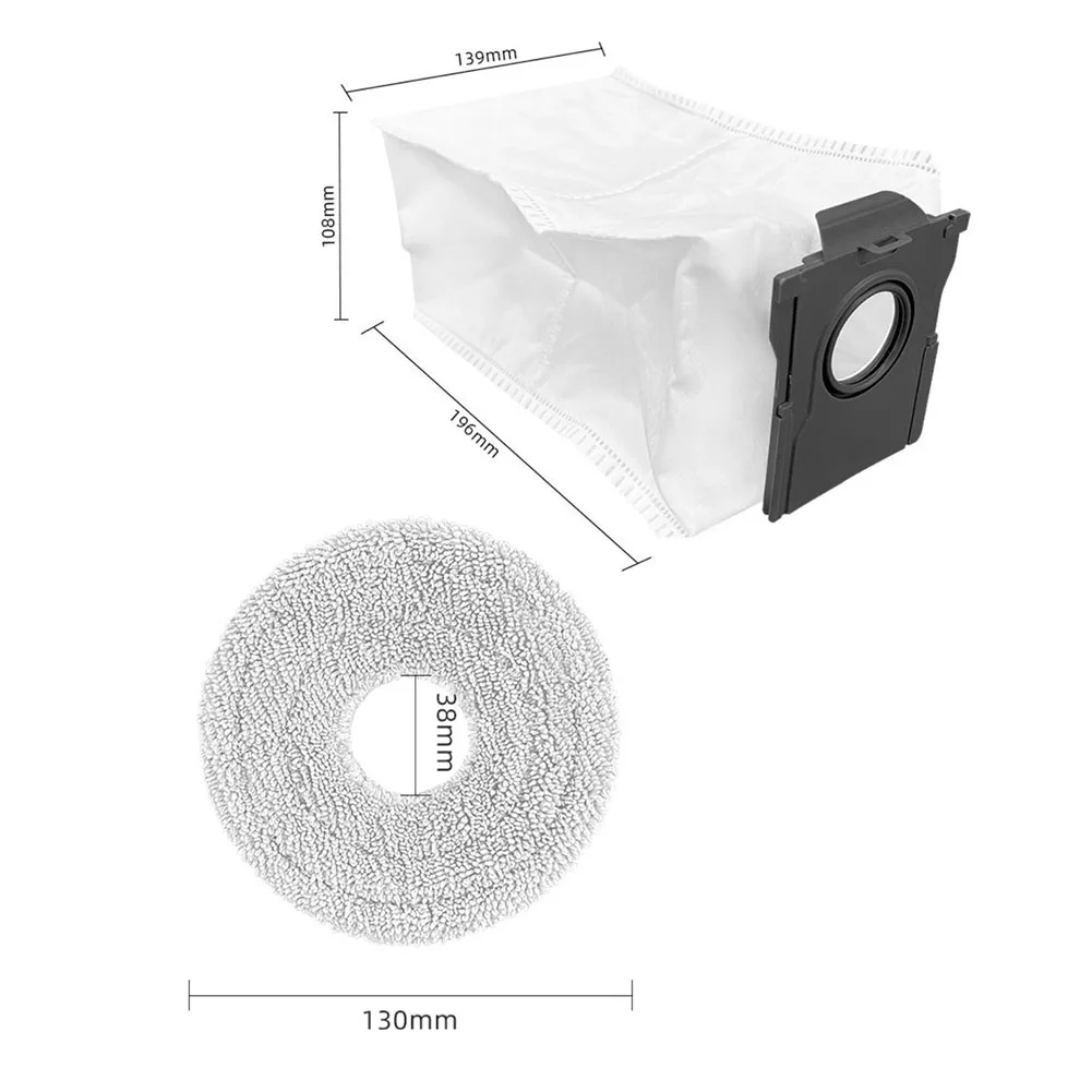 

Комплект для робота-пылесоса Cecotec For Conga X50/X-Treme: фильтр, тряпка для мытья полов, мешок для сбора пыли для эффективной уборки