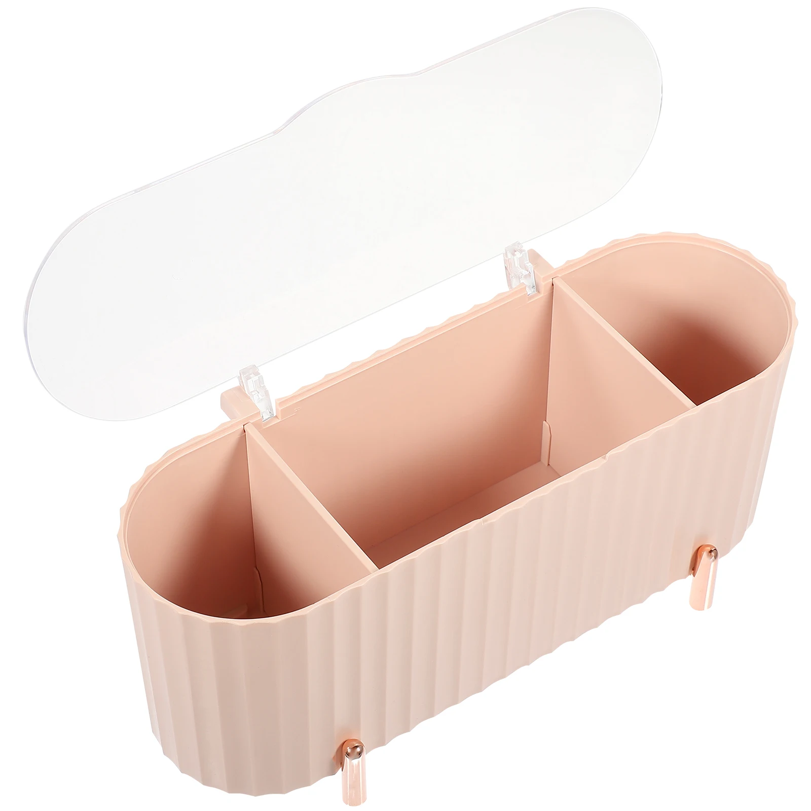 

Clear Box Makeup ganizer Pads Desktop ganizer Swab Holder Case Bathroom Desk Home Container