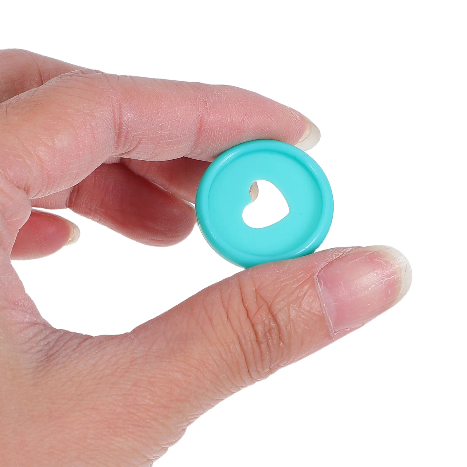 

80Pcs Loose-Leaf Binding Discs Multifunctional Plastic Buckles for Book Diary Planner Accessories Binder Rings