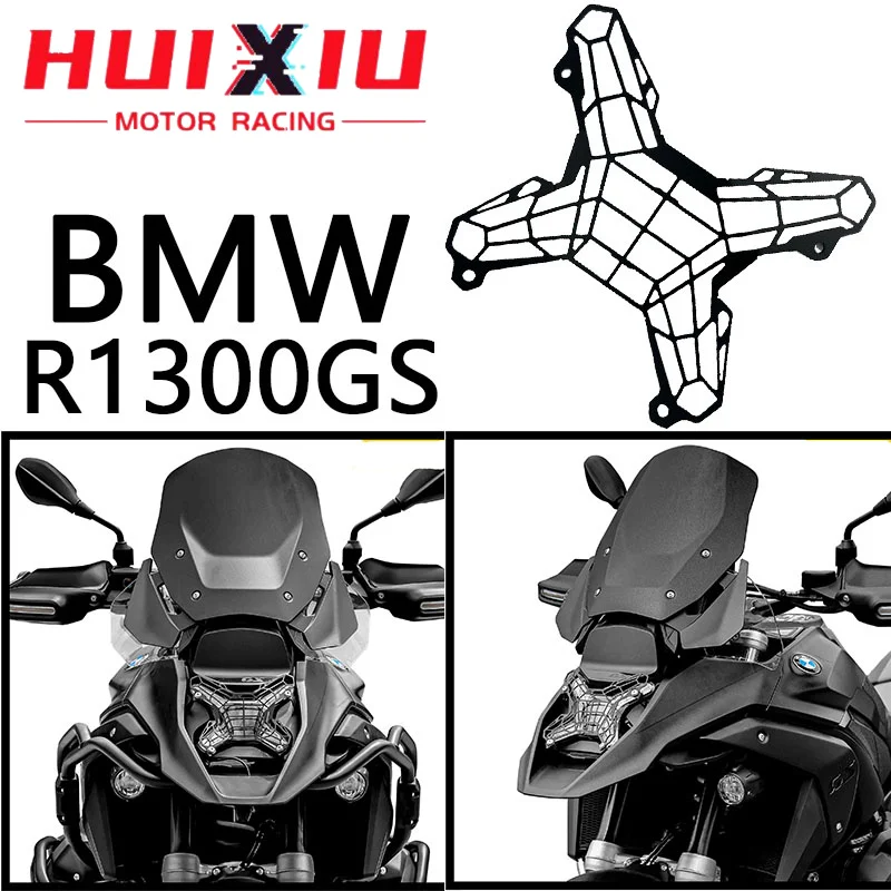 Fit For BMW R1300GS 2023 2024 2025 R1300GS ADVENTURE 24 25 R1300 GS Front Headlight Grille Guard Cover Protector Decorative