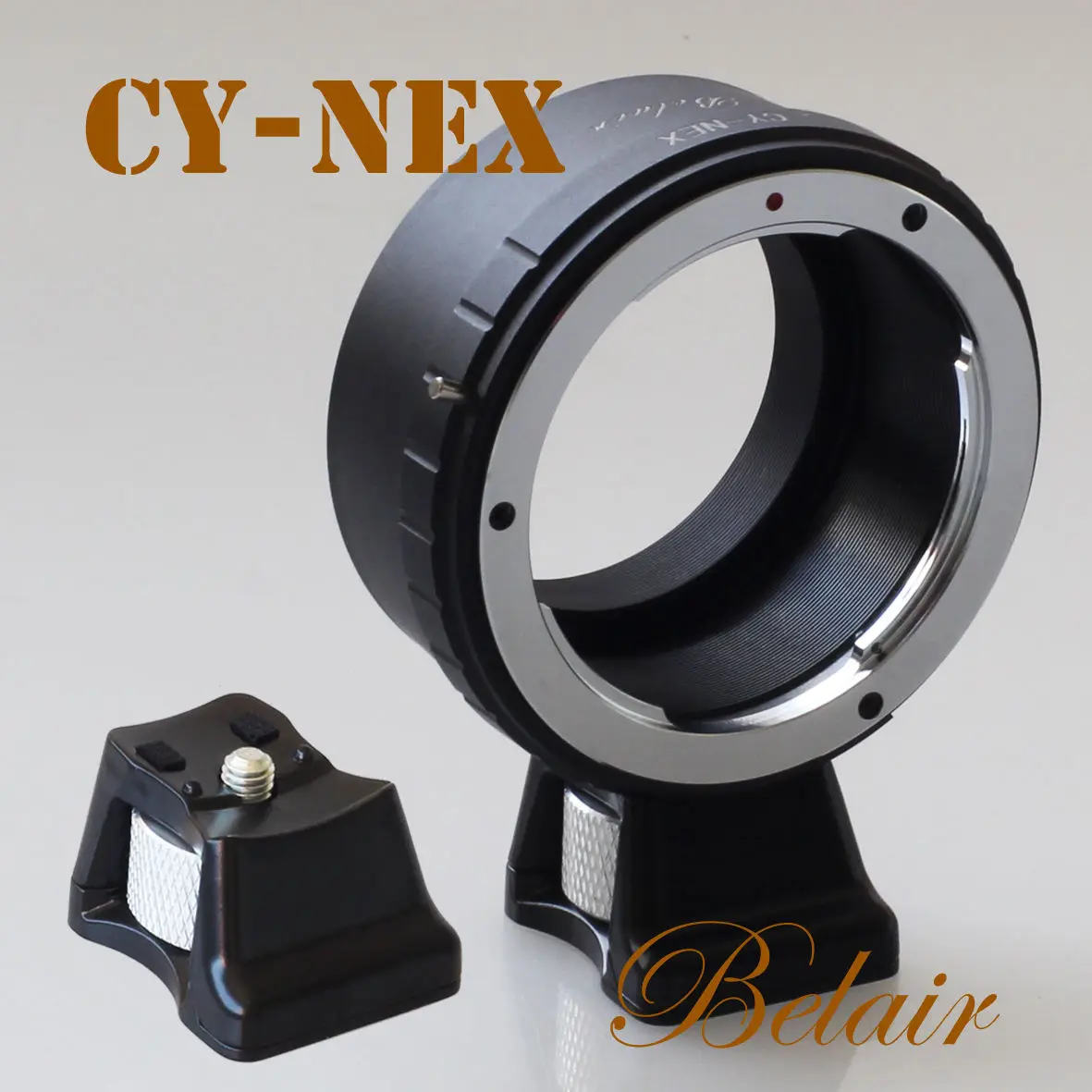 Cy-Nex Adapter Nhẫn Chân Máy Cho Contax Yashica CY Ống Kính Sony E Mount NEX3/5N/6/7 A7 A7r A9 A7r4 A7s A5000 A6500 Camera