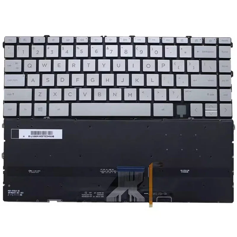 Imagem -06 - Laptop Lcd Original Back Cover Moldura Frontal Palmrest Superior Base Case Inferior Dobradiças do Teclado Envy 13-ba 13t-ba Tpn-c145 Novo