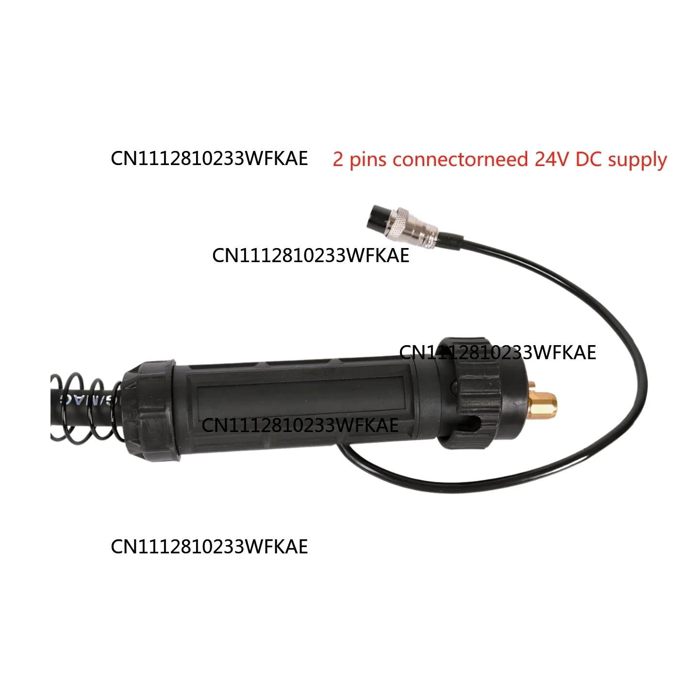 10Ft 3M or 16Ft 5M Aluminum Welder Use MIG MAG Welding Torch Push Pull Spool Gun NBC200 200A 24V DC Motor with Euro Connection
