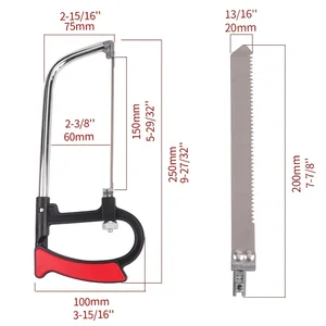 Multifunction Mini Serra, Multi-Purpose, Small Model Hack, Carpentry Line, Devil Hand Manual, 7pcs 11 Main Mini Serra Sales - №5