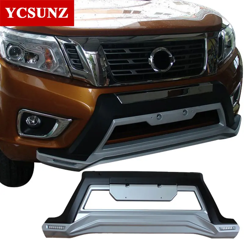 2015-2019 front bumper For Nissan Navara Frontier 2019 front body kits with DRL for Nissan Navara 2016 frontier bumper 2018 2020