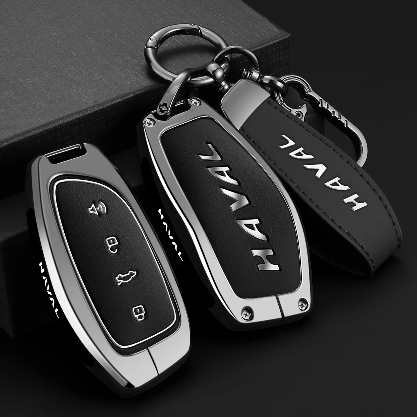 Zinklegierung Autoschlüssel-Hülle für Great Wall Haval H6 2026 H9 24 H2 M6 Cool Dog Plus Owl Dragon MAX F7 F7X F7H H8 H3 Zubehör – Detail 6