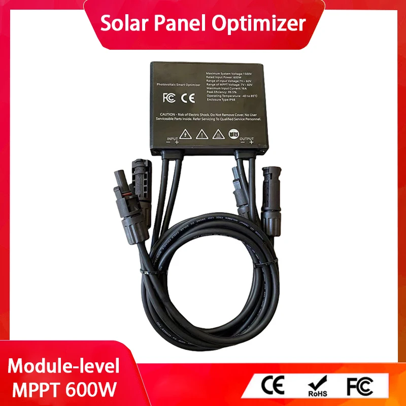 Solar Optimizer 600W Metal Optimizer MPPT tracking module to deal with occlusion issues to improve power generation efficiency