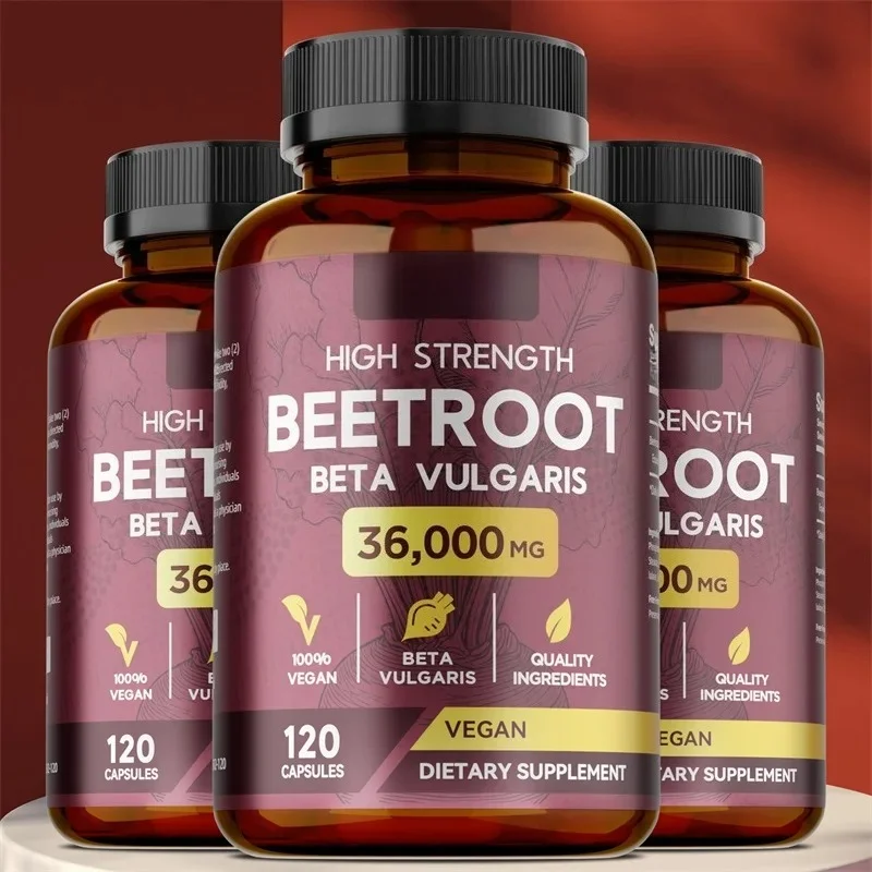 High Strength Beetroot - Good for Energy and Endurance Blood Circulation Heart Health Supplement