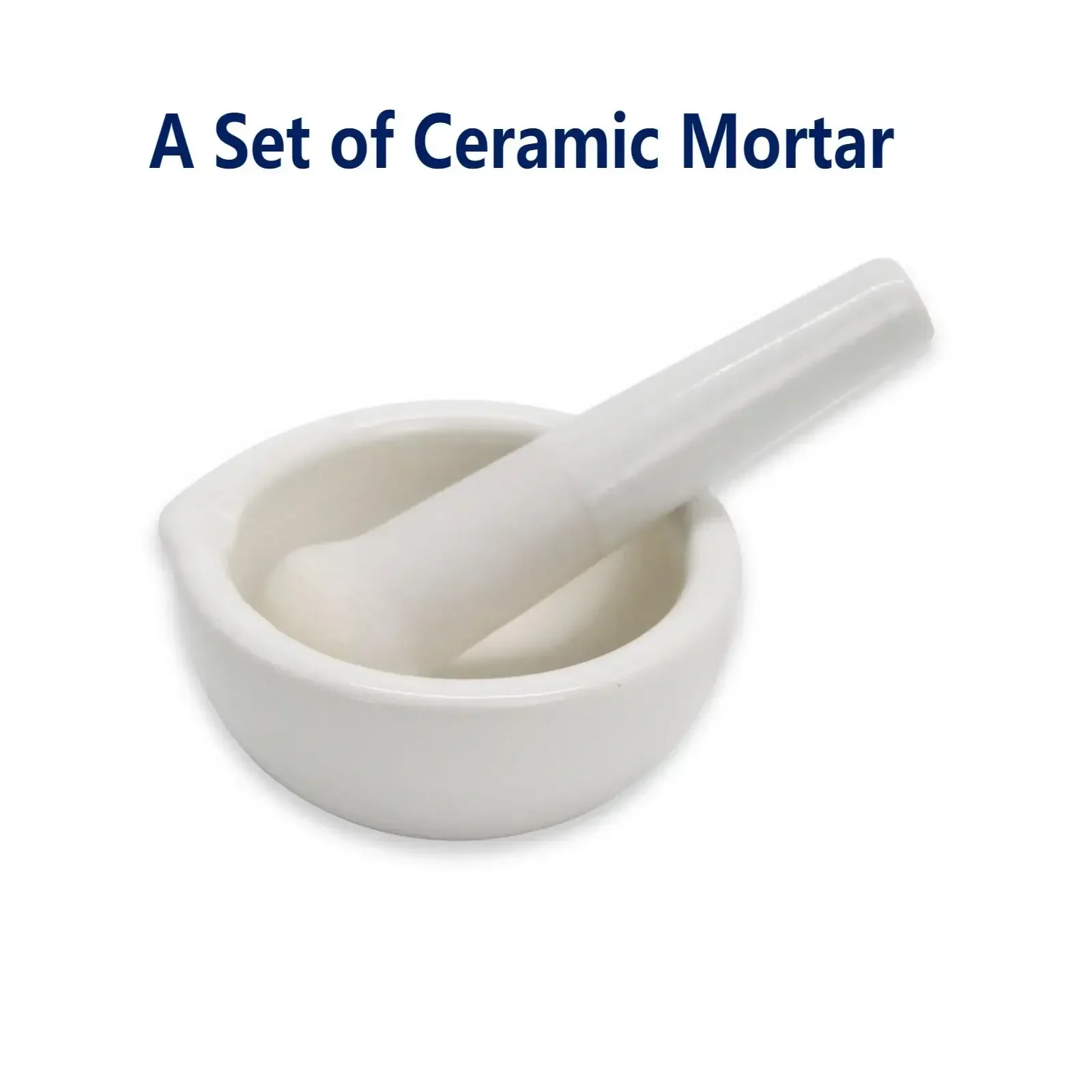 

Ceramics Spice Mill Grinder Set Handheld Seasoning Mills Grinder Kitchen Mortar and Pestle Tools Set