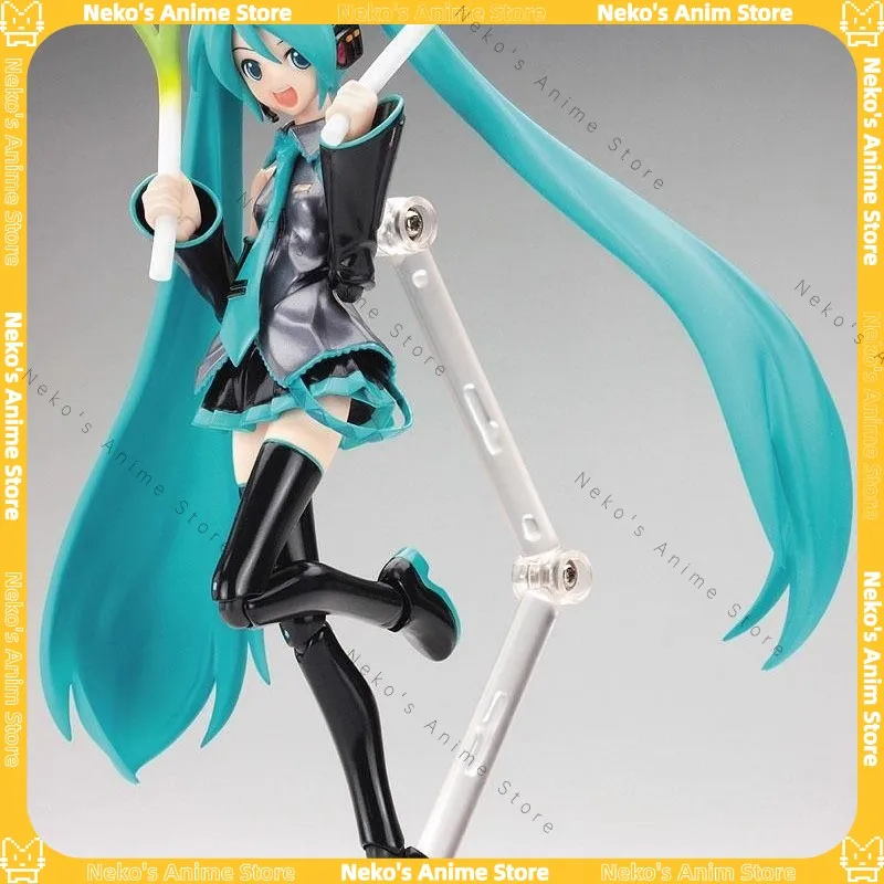 【In Stock】Hatsune Miku Figma #014 Virtual Singer Green Onion Ver. Action Figure Anime Model Desktop Doll Collectibles gift